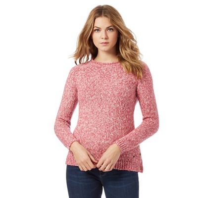 Mantaray Pink chunky knit jumper